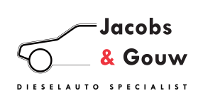 Logo Jacobs en Gouw, dieselauto specialist